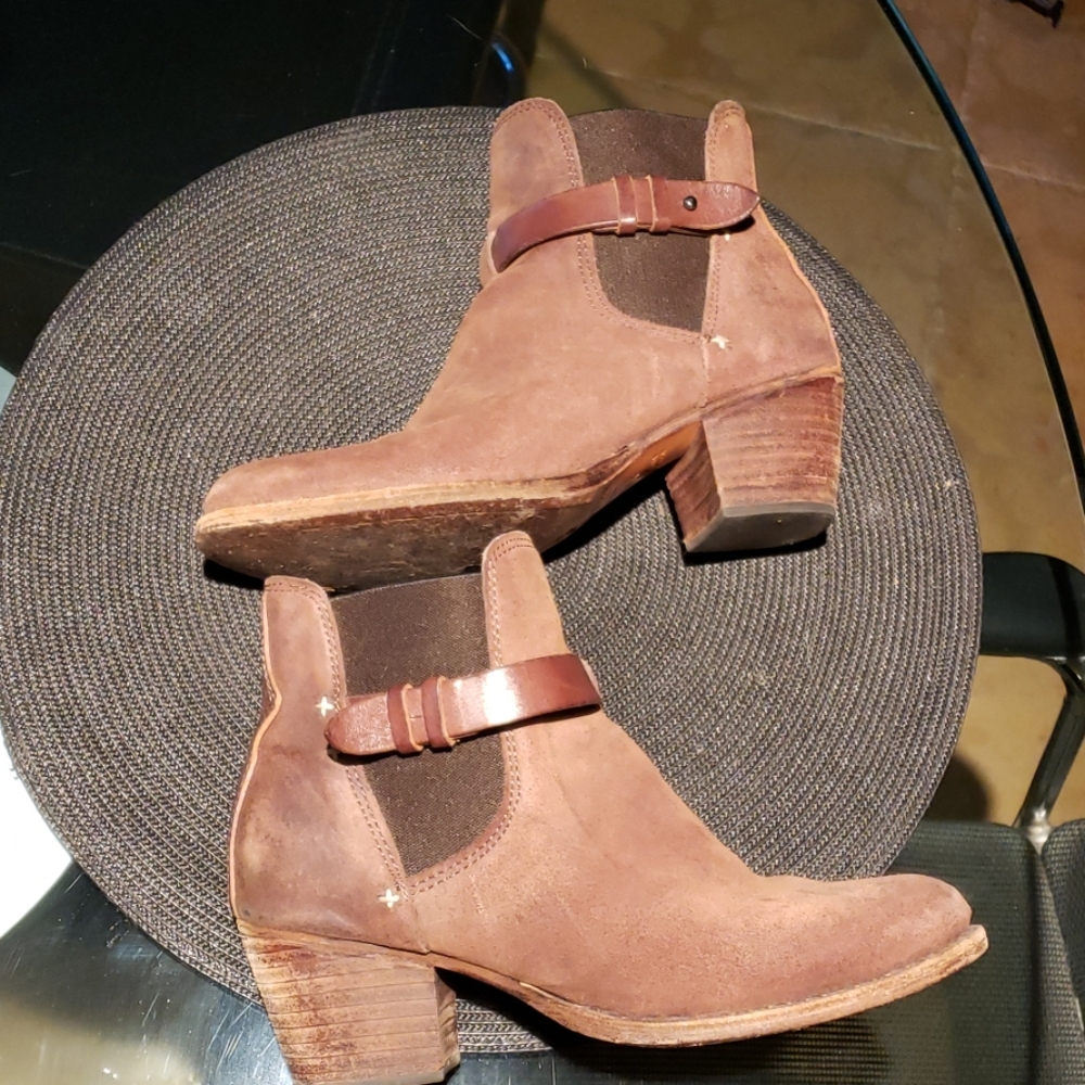 Rag & Bone Suede Booties - Picture 2 of 3